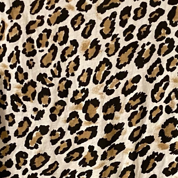 Zara Women’s Pullover Short Sleeves Leopard Print Tee Size Small. - Picture 4 of 6